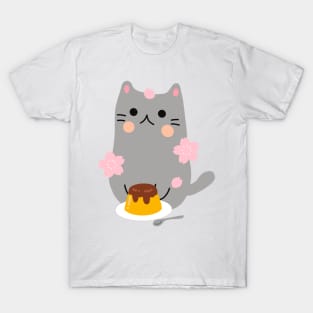 Pudding cat T-Shirt